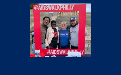 COMHAR Community Living Room Participated in the AIDS Walk Philly