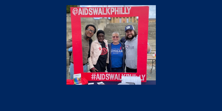 COMHAR Community Living Room Participated in the AIDS Walk Philly