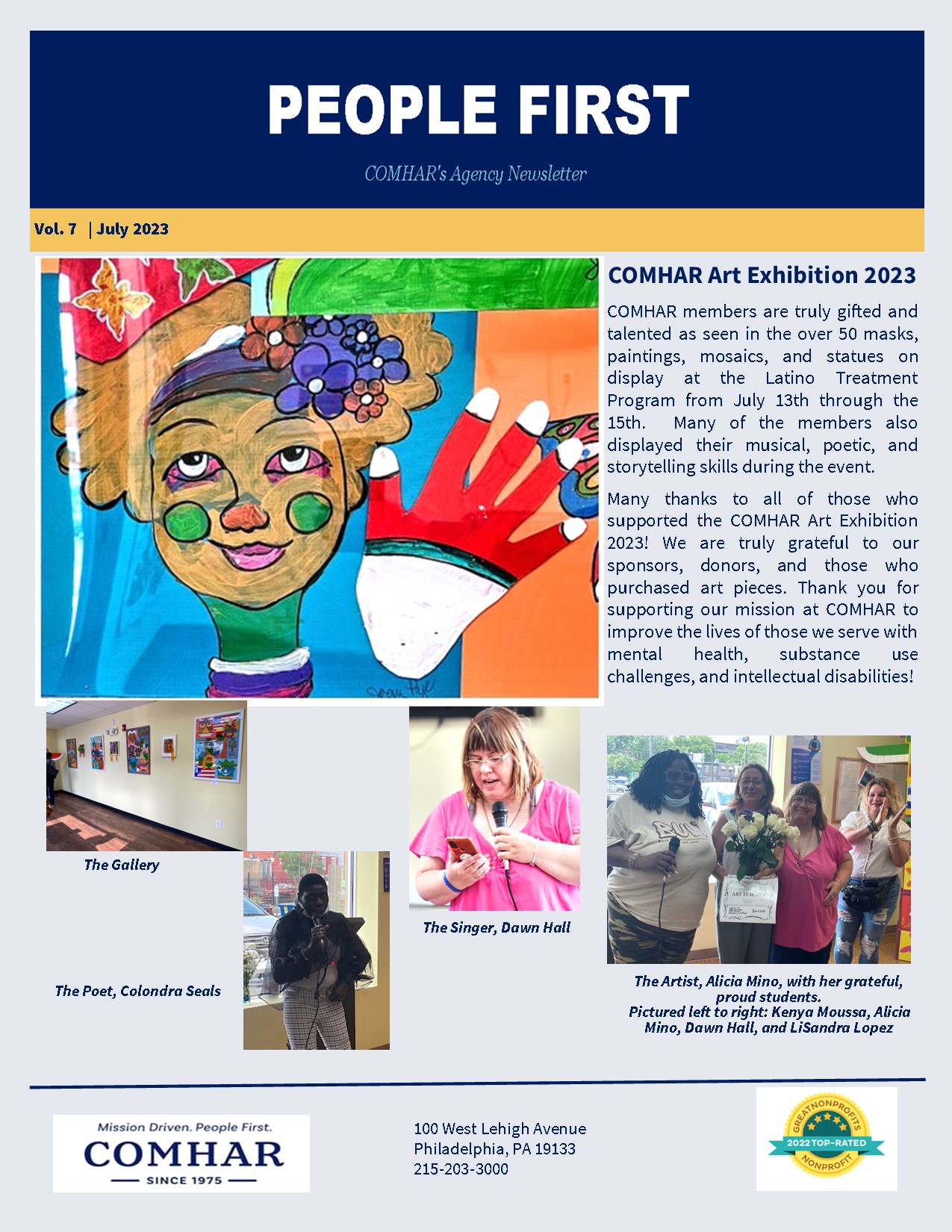 Volume 7 Newsletter p1